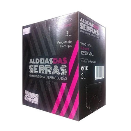 Vinho Tinto Aldeias das Serras Bag In Box 3 litros