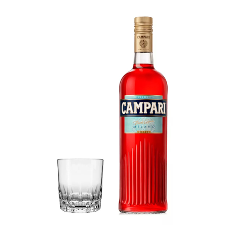 Kit Aperitivo Campari + Copo Personalizado 748 ml