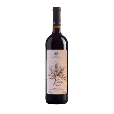 Vinho Tinto Colle Petrito Rosso Puglia IGP 750 ml
