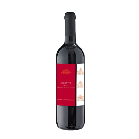 Vinho Tinto Casalina Di Siziano Primitivo Di Manduria DOC 750 ml