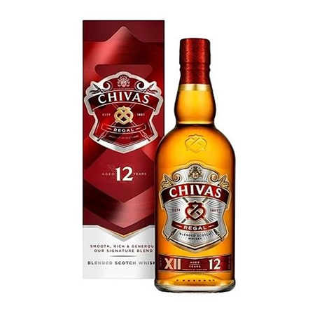 Whisky Chivas Regal 12 Anos 750 ml
