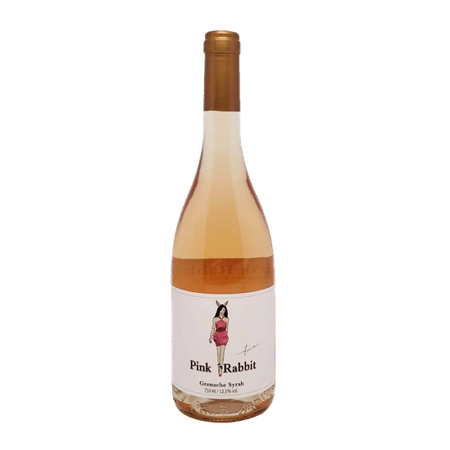 Vinho Rosé Pink Rabbit Grenache Syrah 750 ml